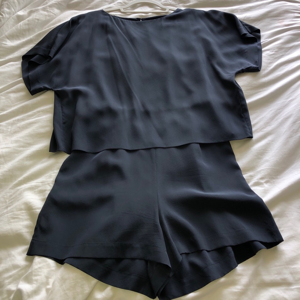 Tibi Navy Jumper